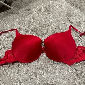 VINTAGE Red Victorias Secret Bra